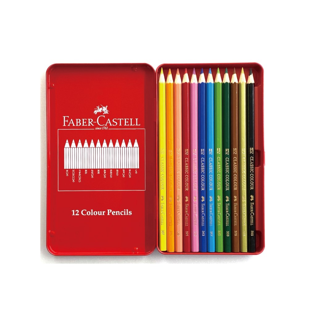 ファーバーカステル 色鉛筆 12色セット｜色鉛筆｜Faber-Castell 
